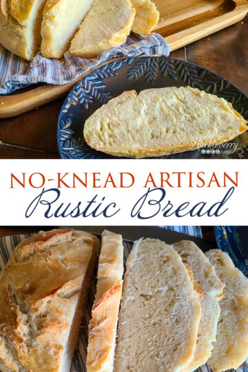 No-Knead Artisan Rustic Bread